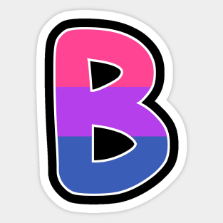 BI pride B Sticker